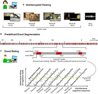 Retrospective behavioral sampling (RBS): A method to effectively track the cognitive fluctuations driven by naturalistic stimulation